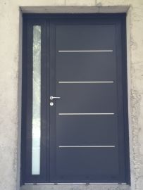 PORTE ENTREE ALUMINIUM A AUBENAS